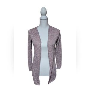 Charlotte Russe Pinkish Purple Cardigan Women’s Size Small Boho Fall Winter